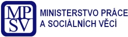 Logo Ministerstva práce a sociálních věcí Logo Ministerstva práce a sociálních věcí